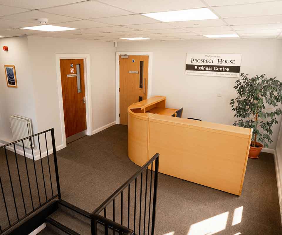 Prospect House provides excellent facilities for businesses, organisations and self employed professionals looking for smaller office suites in a prime Dorset location